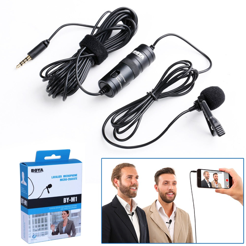 Boya By-m1 Professional Collar Microphone Boya By-m1 Professional Collar Microphone